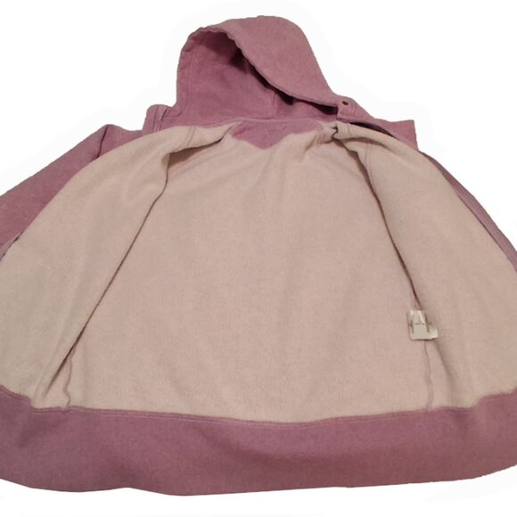 Women's Denver Hayes Hyper Dri Zip Up Hoodie, Mauve, Large - Picture 8 of 10